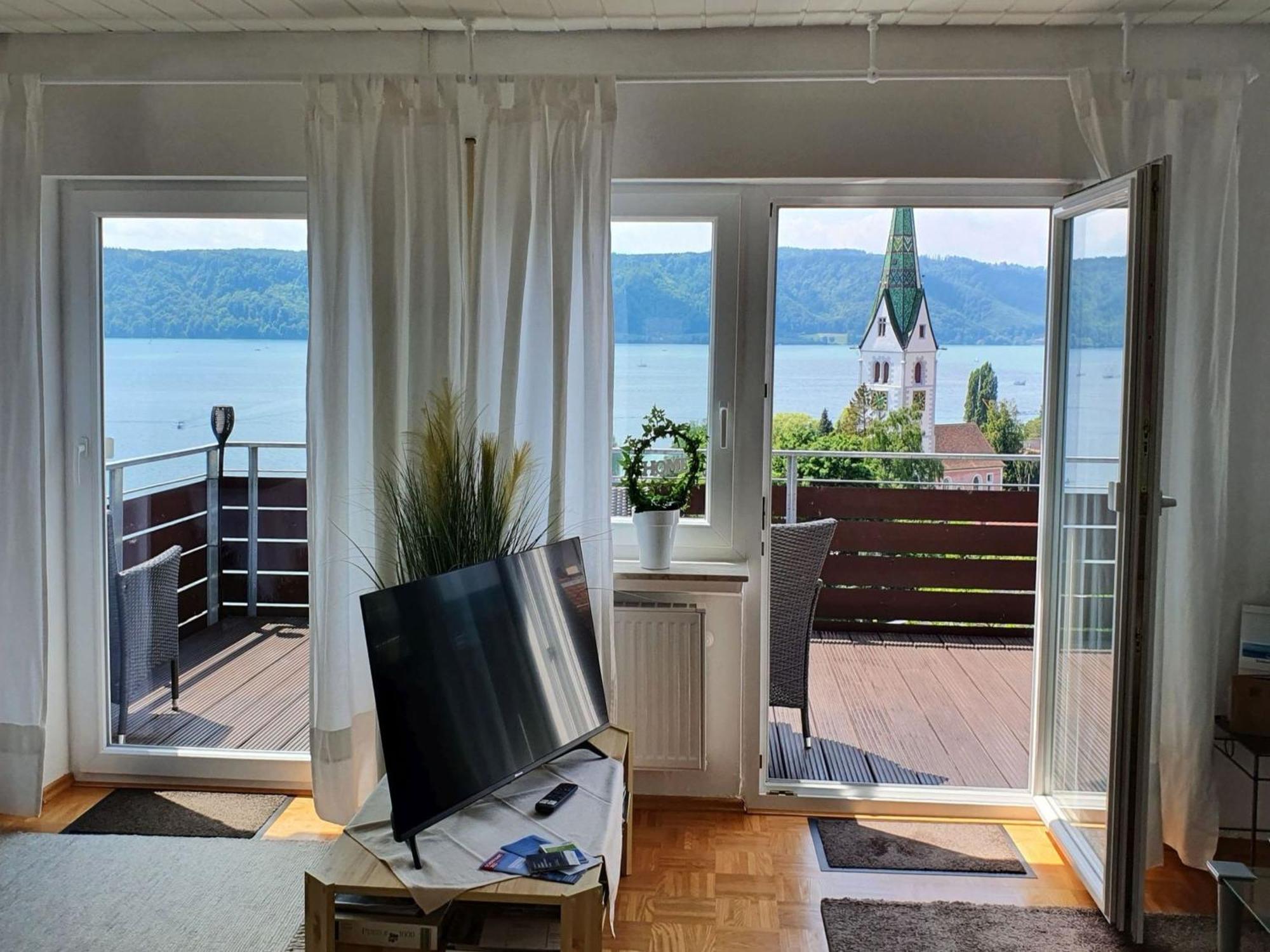 Ferienwohnung Panorama Seesicht ジプリンゲン エクステリア 写真