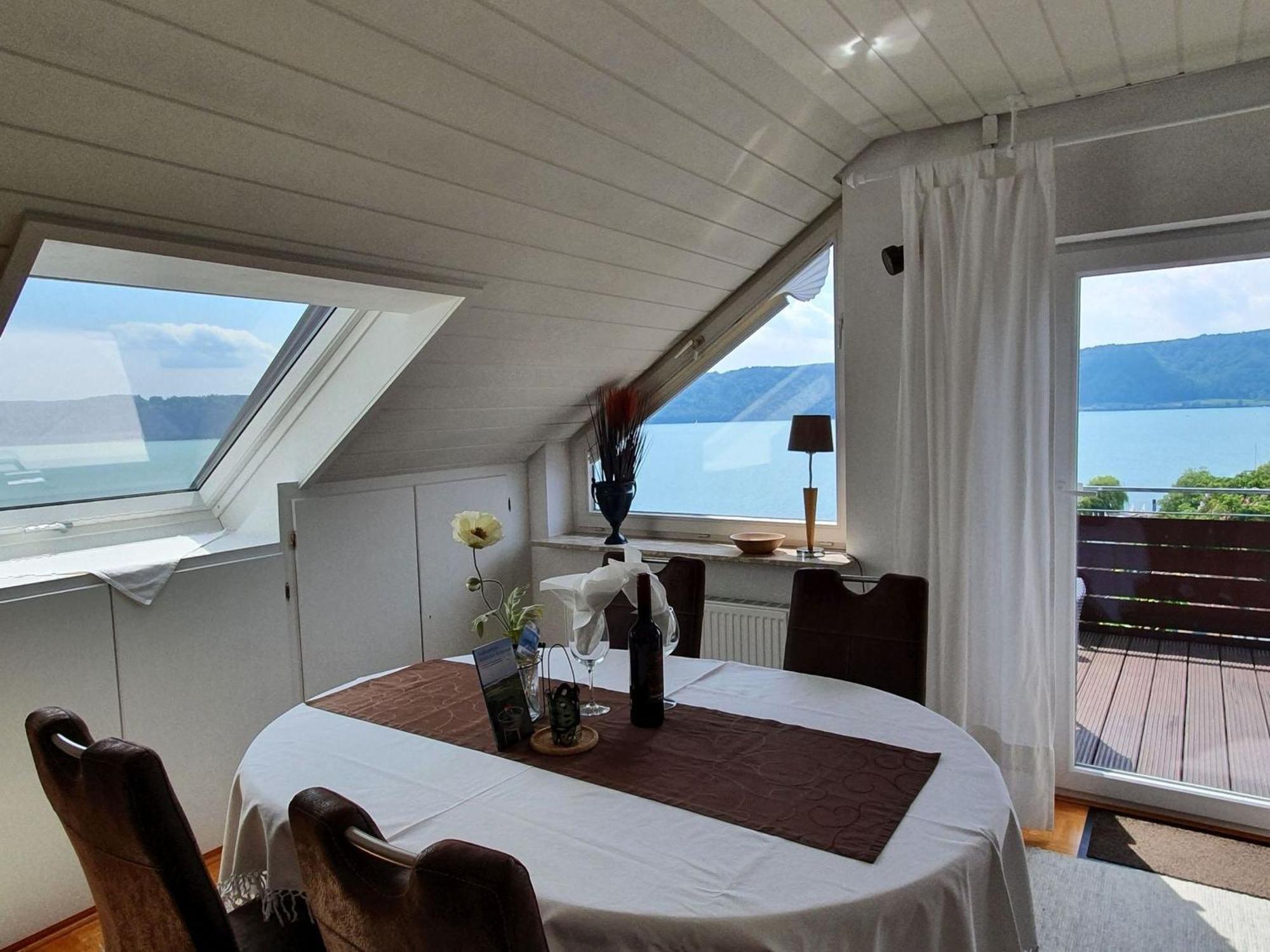 Ferienwohnung Panorama Seesicht ジプリンゲン エクステリア 写真