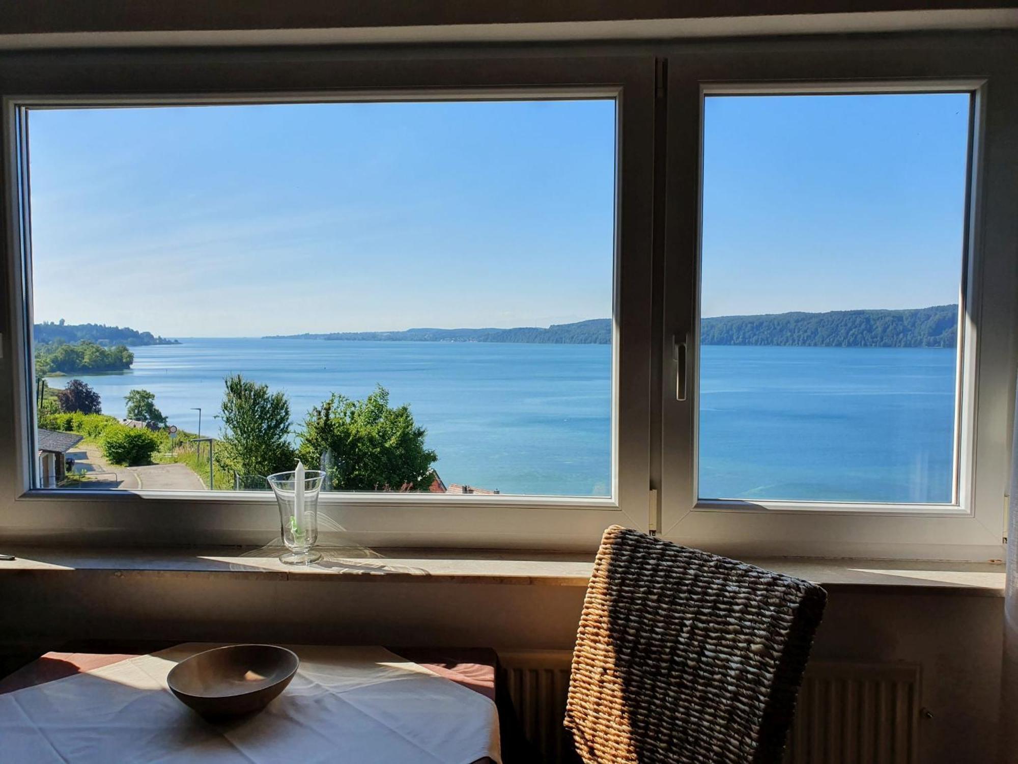 Ferienwohnung Panorama Seesicht ジプリンゲン エクステリア 写真