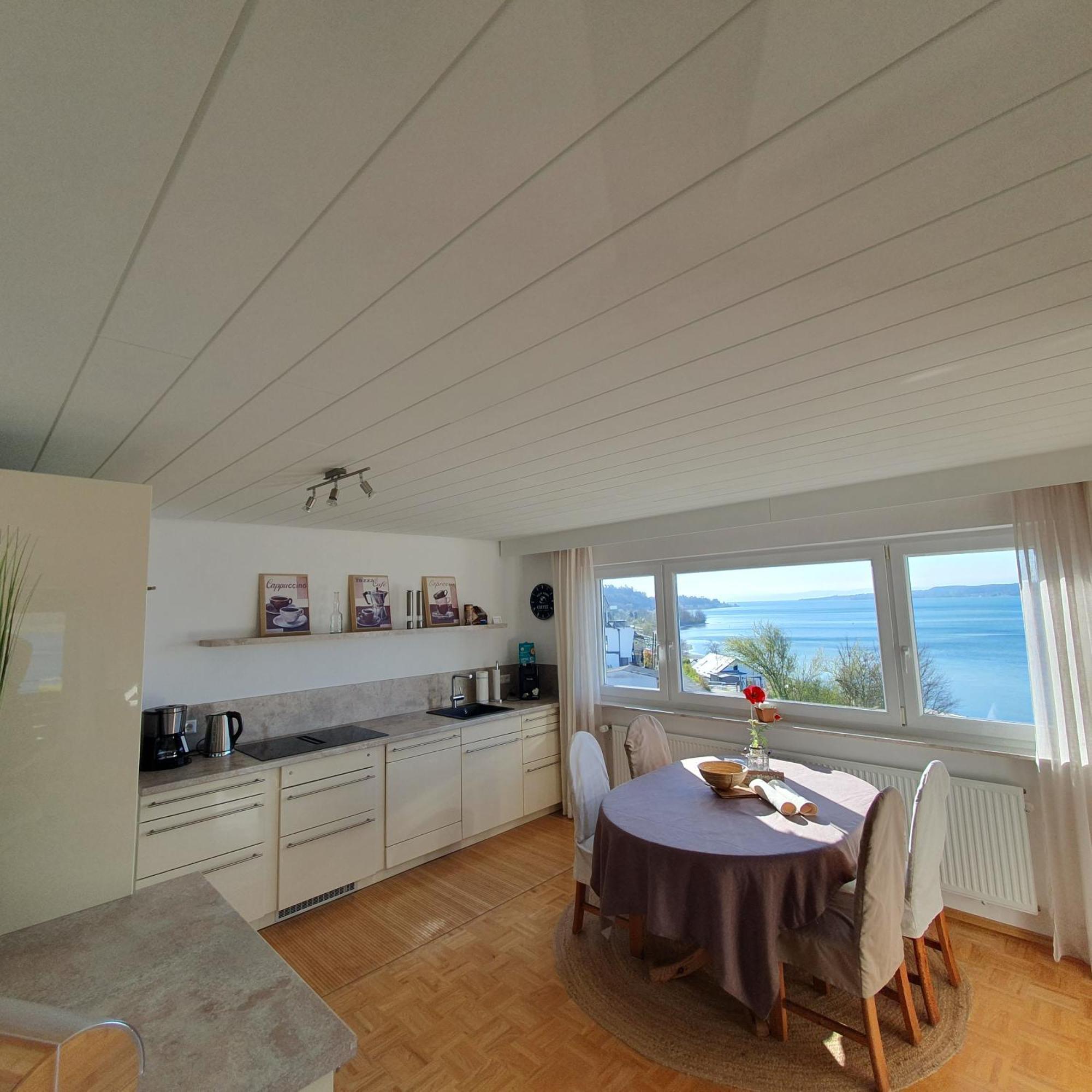 Ferienwohnung Panorama Seesicht ジプリンゲン エクステリア 写真